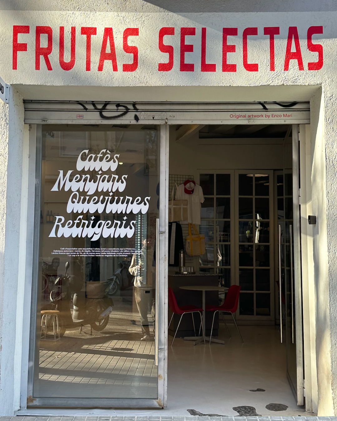 Nomad Coffee Frutas Selectas in Poblenou, Barcelona