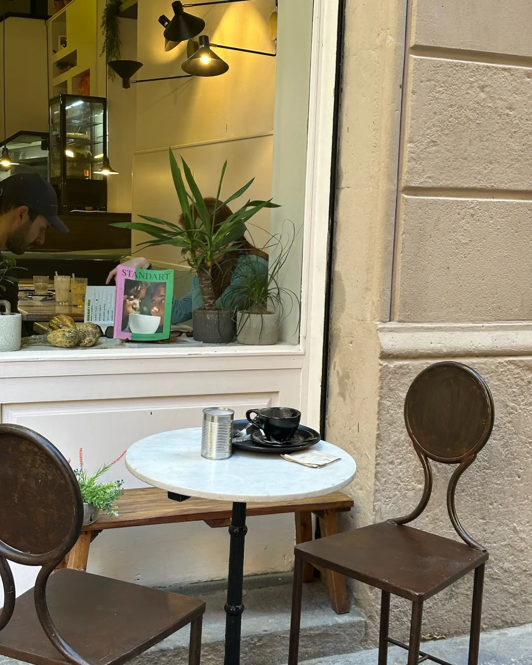 Terrace and outside seating at Nonna's Brunch