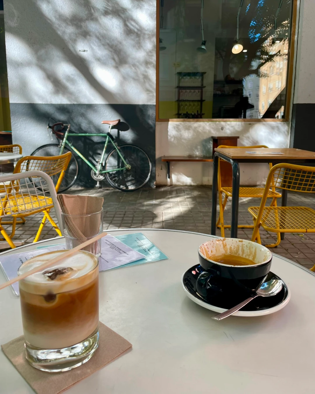Los Picos café on Plaza de Manuel Granero, Ruzafa
